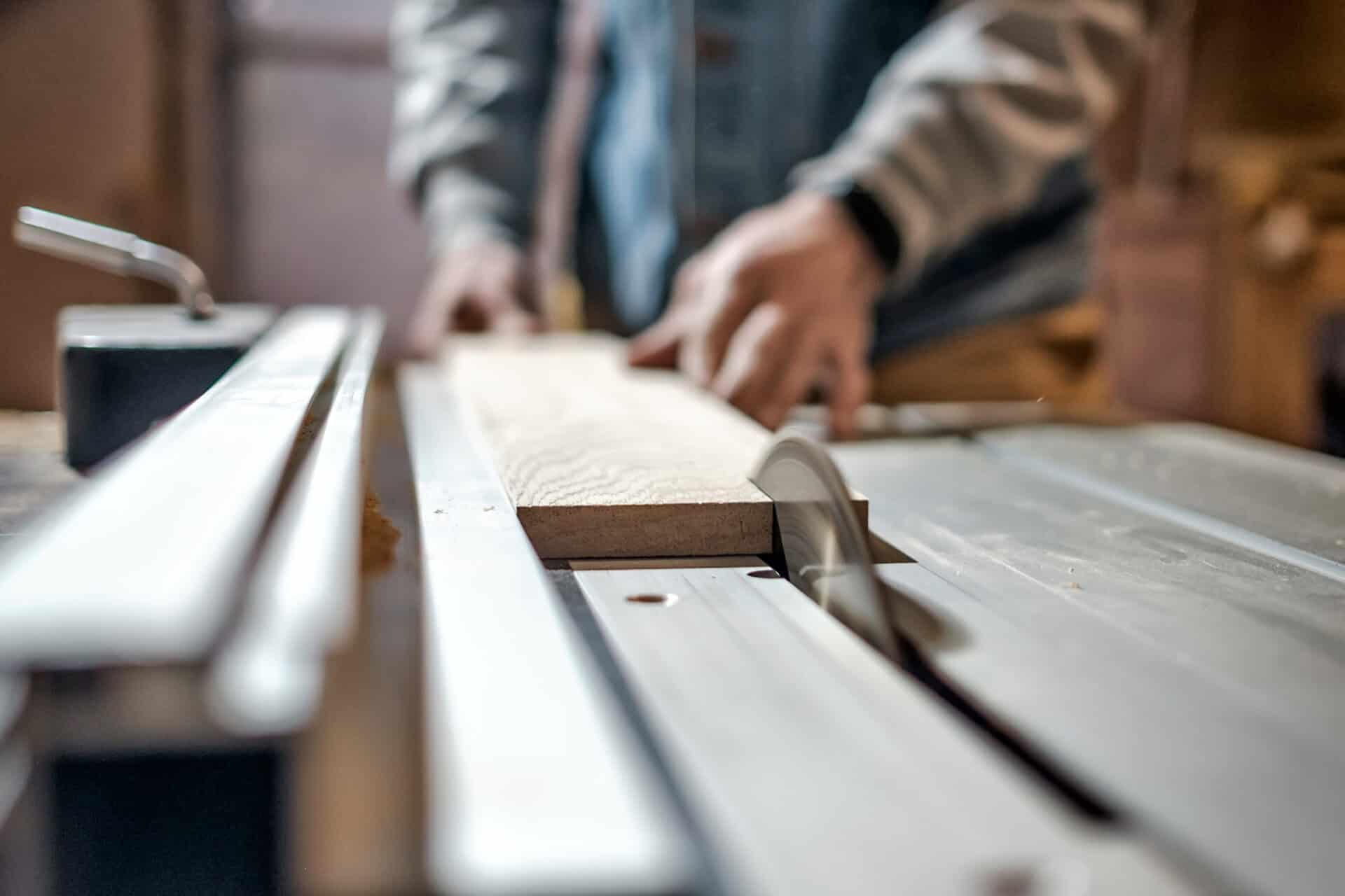 Timber being prepared for bespoke joinery