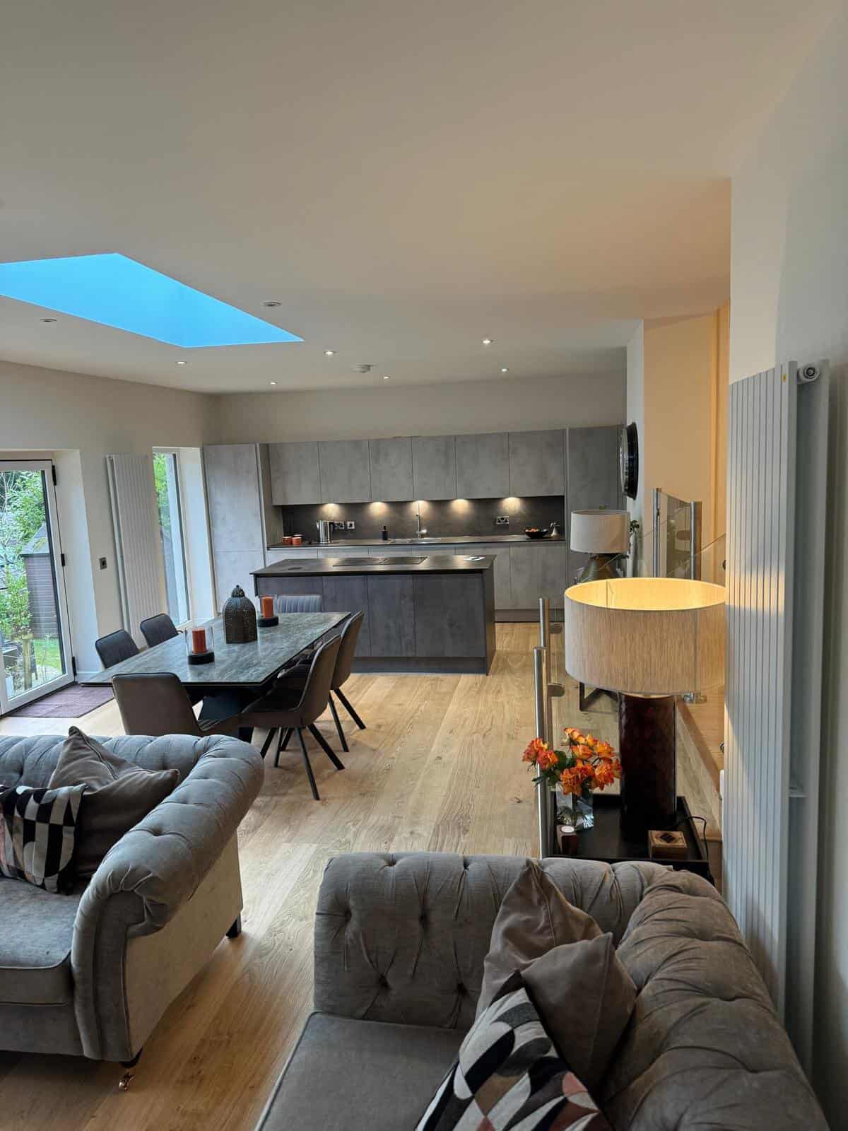 Single-storey residential home extension